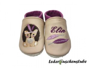 Boho Igel & Federn einfach