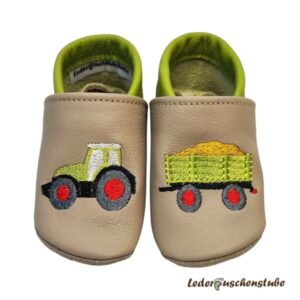 Traktor und Anhängerladung